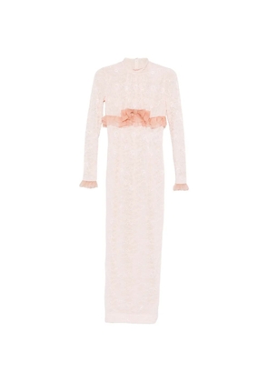 Alessandra Rich lace maxi dress - Pink