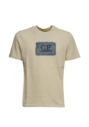 C.P. Company short sleeve logo T-shirt - Neutrals