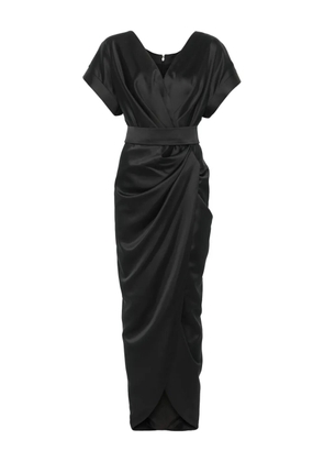 Rhea Costa Jaya maxi dress - Black