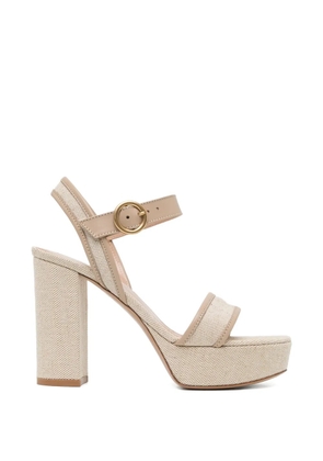 Gianvito Rossi 105mm Milos sandals - Neutrals