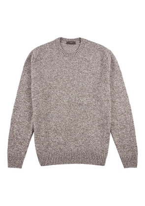 Zanone Geelong wool crew-neck sweater - Neutrals