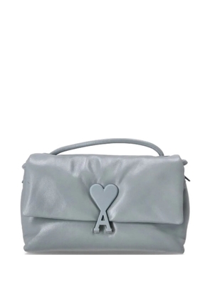 AMI Paris logo-embellishment tote bag - Blue