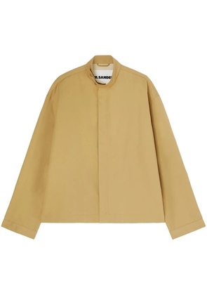 Jil Sander concealed fastening jacket - Yellow