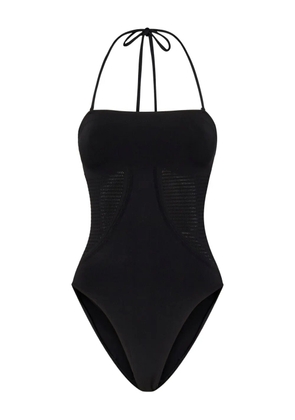 Wolford halter-neck mesh swimsuit - Black