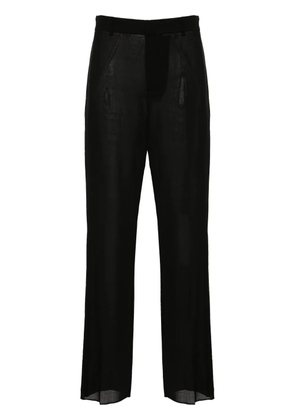 Blumarine virgin wool trousers - Black