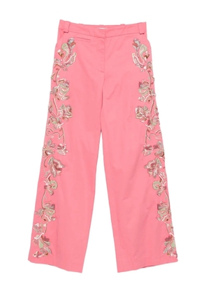 Christopher Esber straight-leg trousers - Pink
