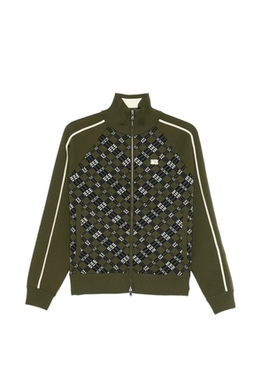 Wales Bonner Power full-zip sweatshirt - Green