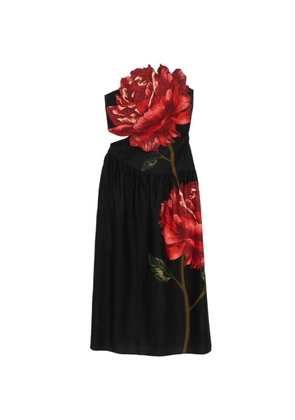 FARM Rio Rosalia Artisanal maxi dress - Black