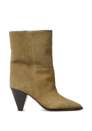 ISABEL MARANT Rouxa pointed ankle boots - Neutrals