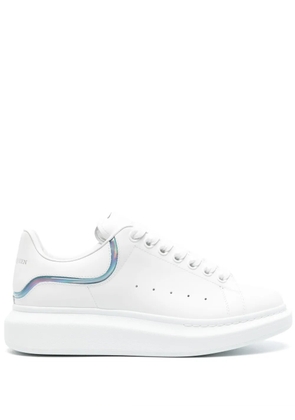 Alexander McQueen Oversized leather sneakers - White