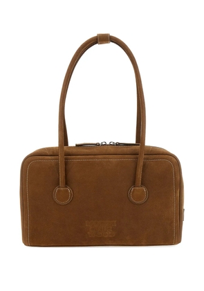 Marge Sherwood top-handles leather tote bag - Brown
