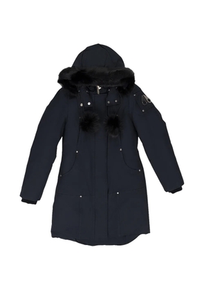 Moose Knuckles hooded parka coat - Blue