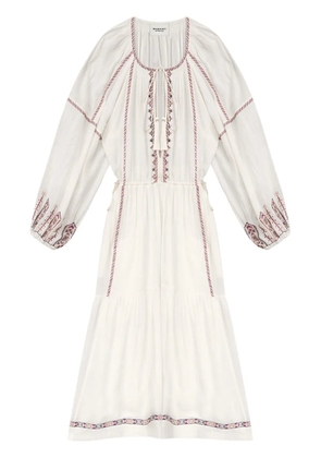 MARANT ÉTOILE Florenza maxi dress - White