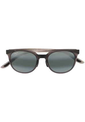 Maui Jim round-frame tinted sunglasses - Brown