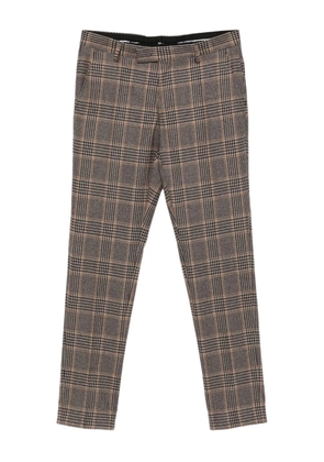 Karl Lagerfeld checked wool trousers - Neutrals