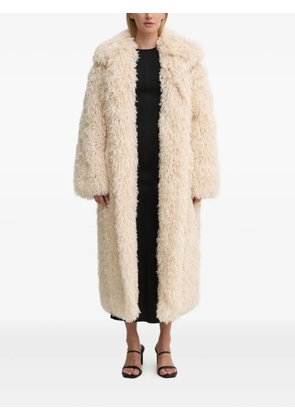 Nanushka cut-out long-sleeved dress - Black