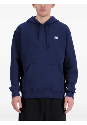 New Balance drawstring hooded hoodie - Blue