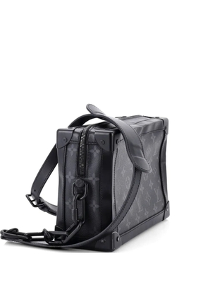 Louis Vuitton Pre-Owned Soft Trunk Bag Monogram Eclipse Canvas shoulder bag - Black