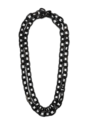 Parts of Four organic link chain - Black