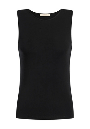 12 STOREEZ crew-neck tank top - Black