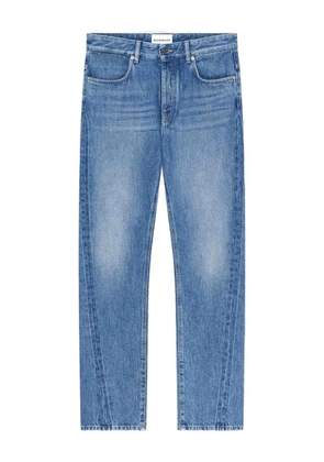 Givenchy visible stitching flared trousers - Blue