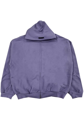 FEAR OF GOD ESSENTIALS logo-print hoodie - Purple