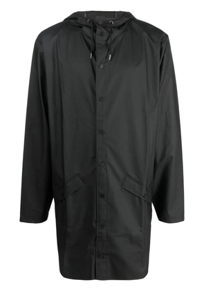 Rains drawstring hood raincoat - Black