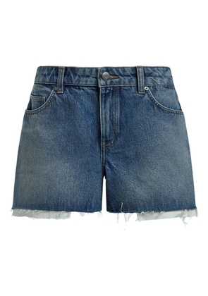 12 STOREEZ distressed denim shorts - Blue