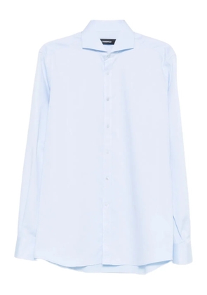 Karl Lagerfeld long-sleeve cotton shirt - Blue