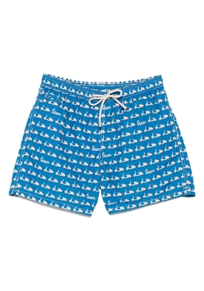 MC2 Saint Barth x Vespa® Lighting Micro Fantasy swim shorts - Blue