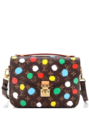Louis Vuitton Pre-Owned Pochette Metis Yayoi Kusama Painted Dots Monogram Canvas crossbody bag - Brown