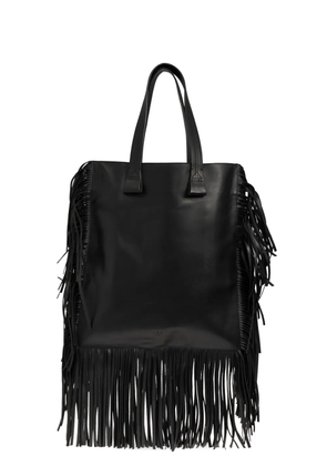 IRO fringed-detail tote bag - Black