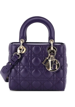 Christian Dior Pre-Owned My ABCDior Lady Dior Bag Cannage Quilt Lambskin crossbody bag - Purple