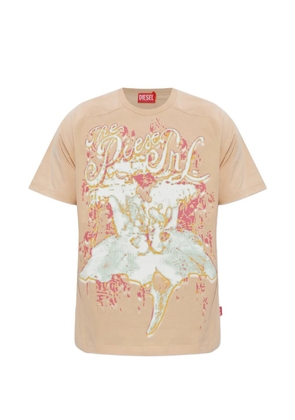 Diesel T-Taddy print T-shirt - Neutrals