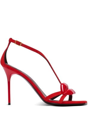 Balmain Lips sandals - Red