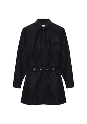 MSGM belted flap-pocket mini dress - Black