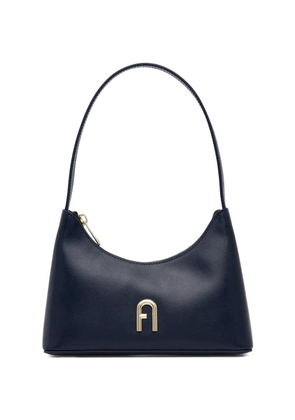 Furla logo zipped tote bag - Blue