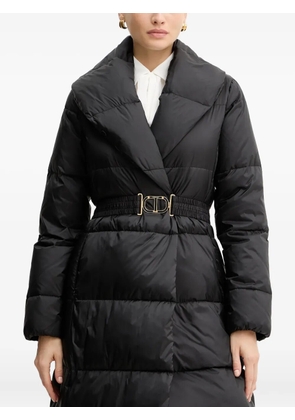 TWINSET belted coat - Black