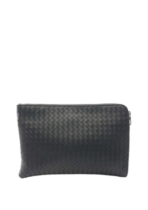 Bottega Veneta Pre-Owned 2012-2026 Nappa Intrecciato Business clutch bag - Black