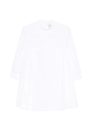 Miu Miu long-sleeve shirt dress - White