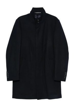 Karl Lagerfeld wool blend single breasted coat - Blue