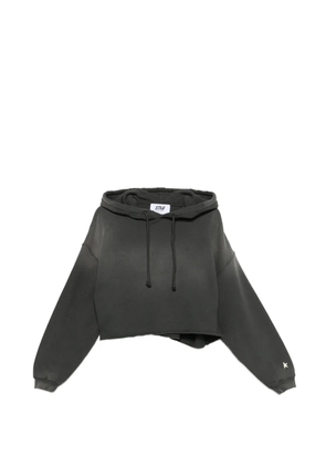 Golden Goose star print hoodie - Grey