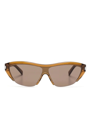 Saint Laurent Eyewear cat eye-frame sunglasses - Brown