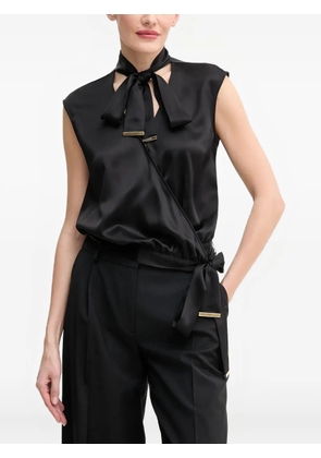MARCIANO by GUESS Linda tie-detail blouse - Black