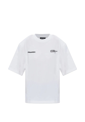 DSQUARED2 printed T-shirt - White