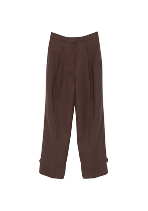 Stine Goya pleated trousers - Brown