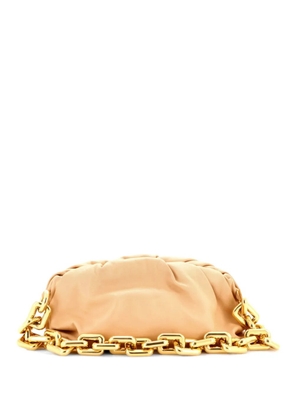 Bottega Veneta Pre-Owned The Chain Pouch Leather shoulder bag - Neutrals