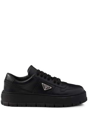 Prada leather sneakers - Black