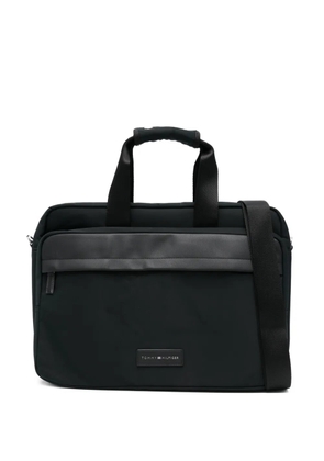 Tommy Hilfiger logo-detail briefcase - Black