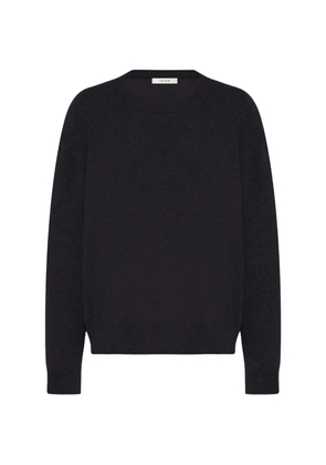 The Row crew neck cashmere sweater - Black